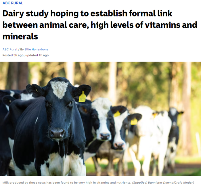 High Nutrient Cows